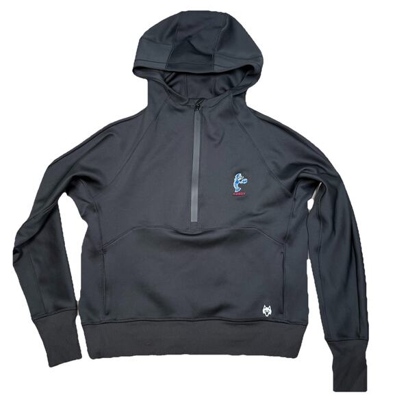 Greyson Tops - GREYSON Women’s Nash Long Sleeve Half Zip Sporty Hoodie Small / S BLACK